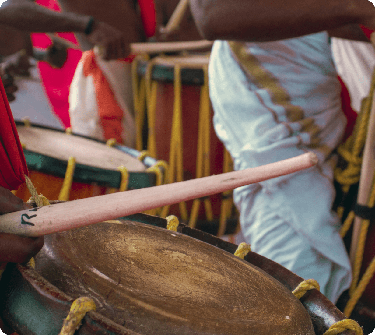 Traditional cultural celebration with vibrant colors