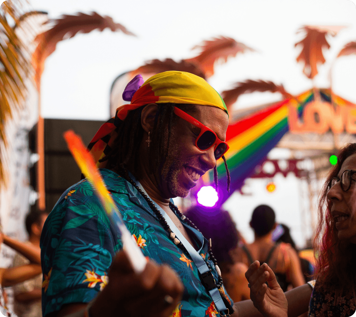 Event planner coordinating a celebration